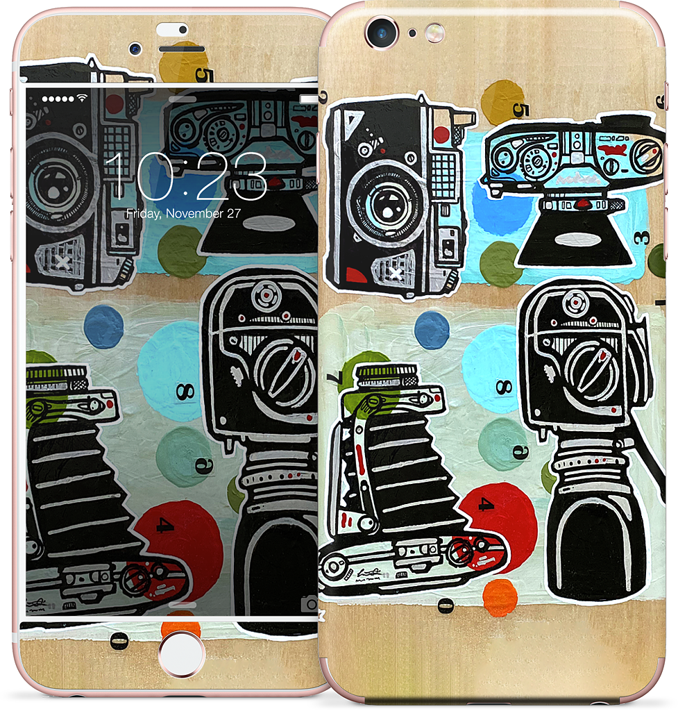 Watch It Happen iPhone Skin