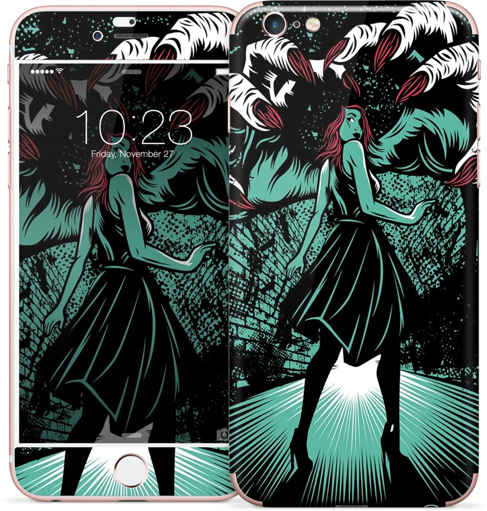 Molly vs The Zombie iPhone Skin