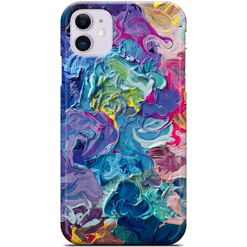 Rainbow Flow Abstract iPhone Case