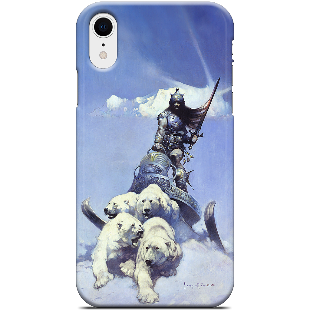 Silver Warrior iPhone Case