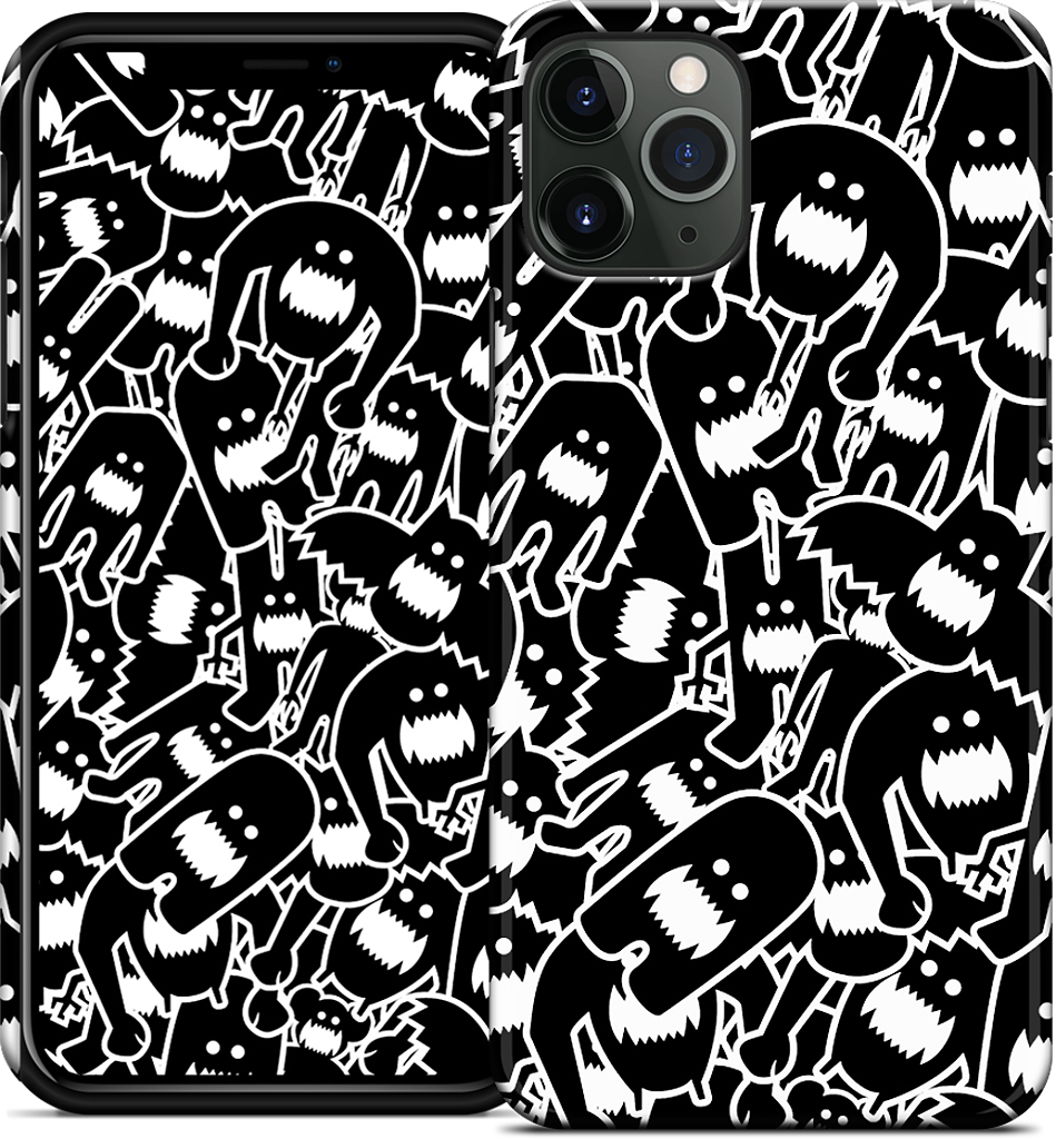 Monster Collage 2 iPhone Case