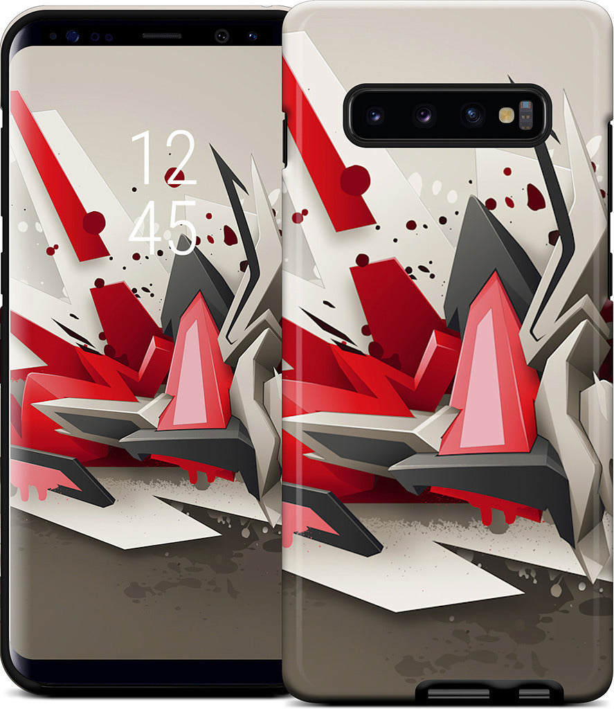 Red Metal Samsung Case