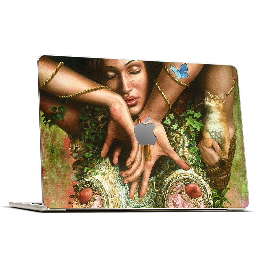 Preternatural Clutch MacBook Skin