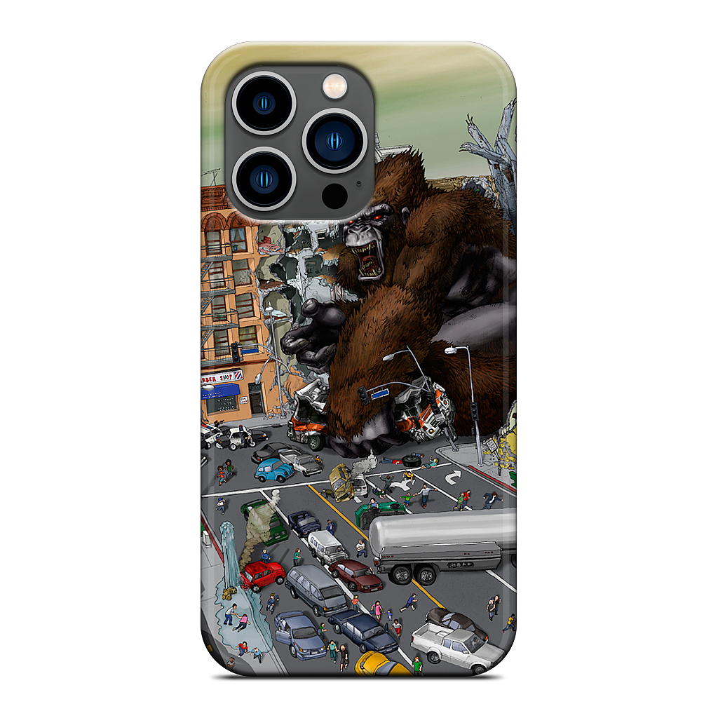 War Of The Monsters iPhone Case