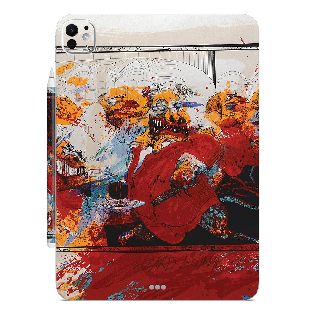 Lizard Lounge iPad Skin