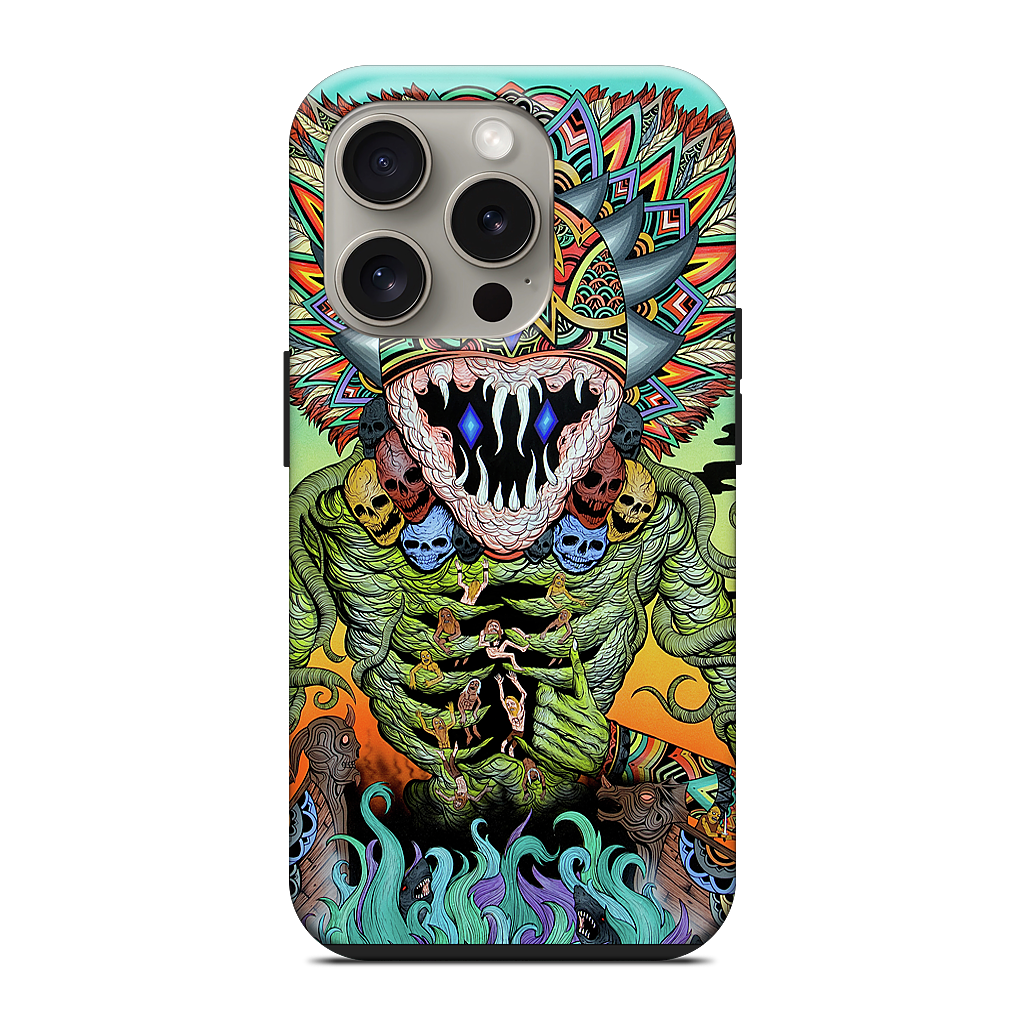 A Gleaming Destroyer iPhone Case