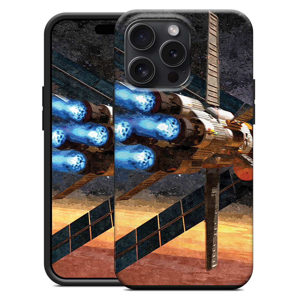 Mars Orbit iPhone Case