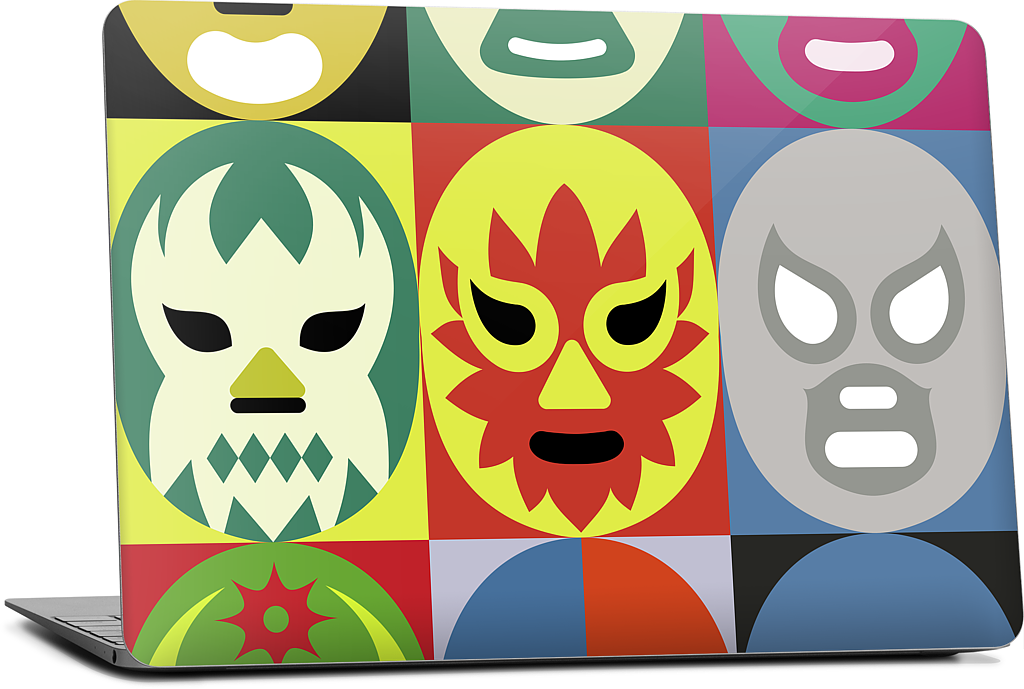 Lucha Libre MacBook Skin