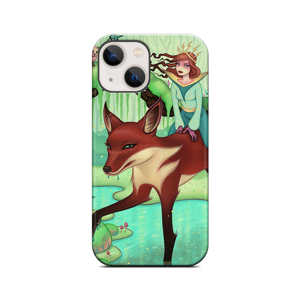 The Fox's Respite iPhone Case
