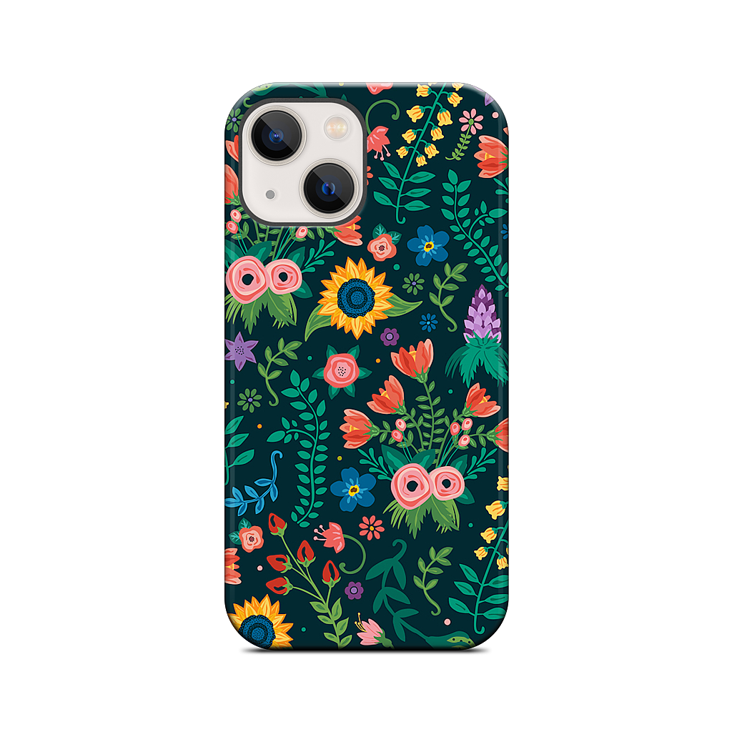 Floral Heart iPhone Case