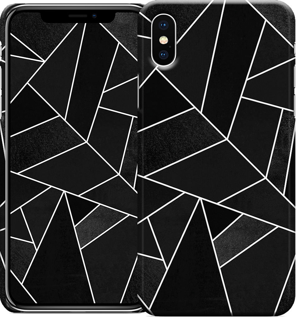 Black Stone iPhone Case