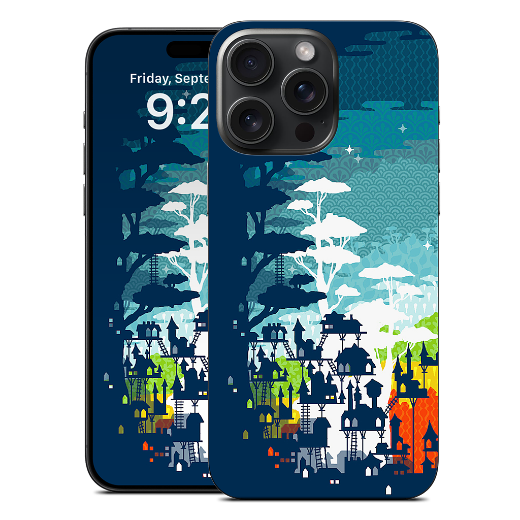 Rainforest City iPhone Skin