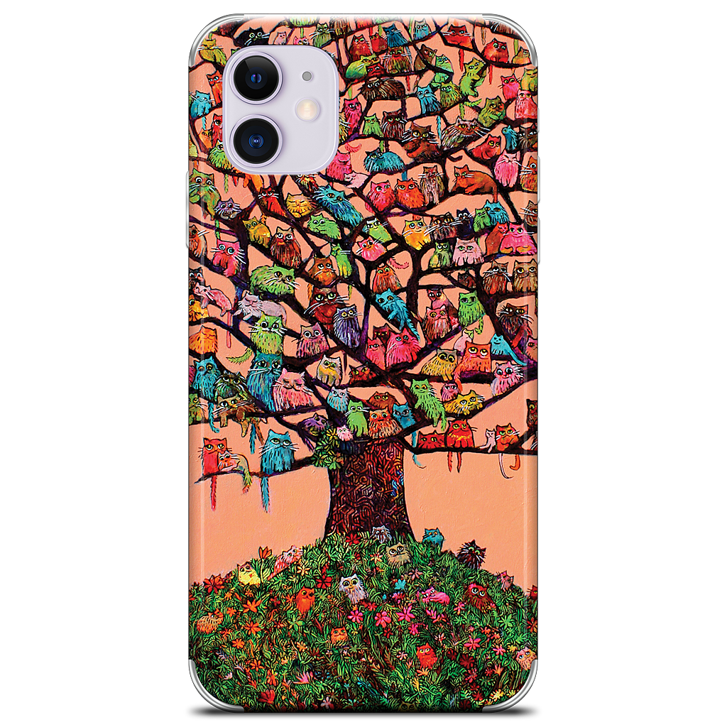 "Meau Tree" iPhone Skin