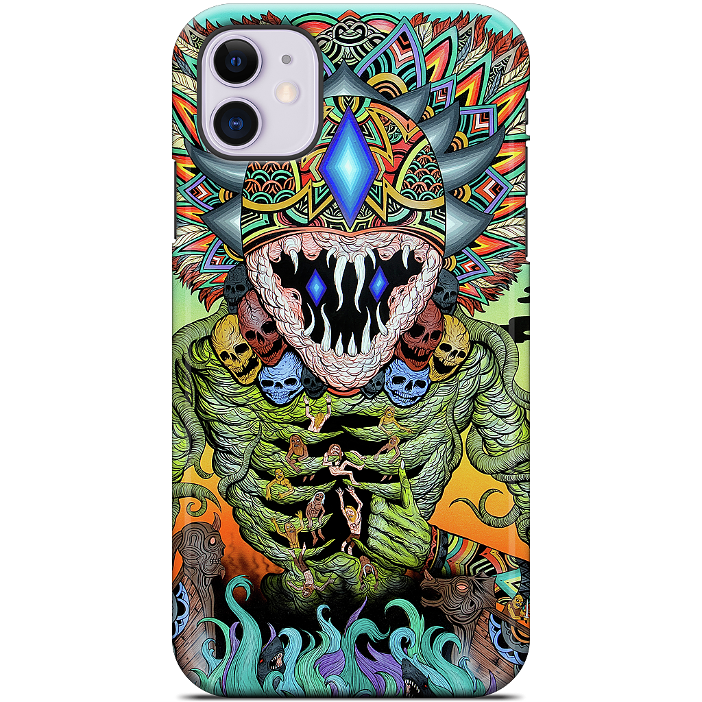 A Gleaming Destroyer iPhone Case