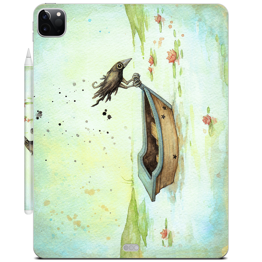 On A Boat iPad Skin