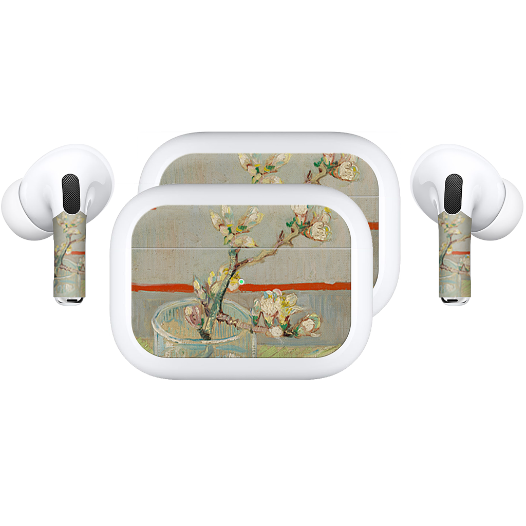 Spring of Flowering Almond in a Glass AirPods