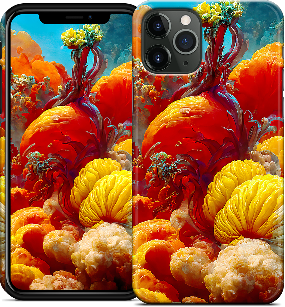 Oceanic Cornucopia iPhone Case