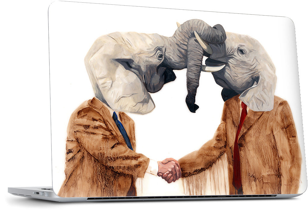 Trunking In Korea MacBook Skin