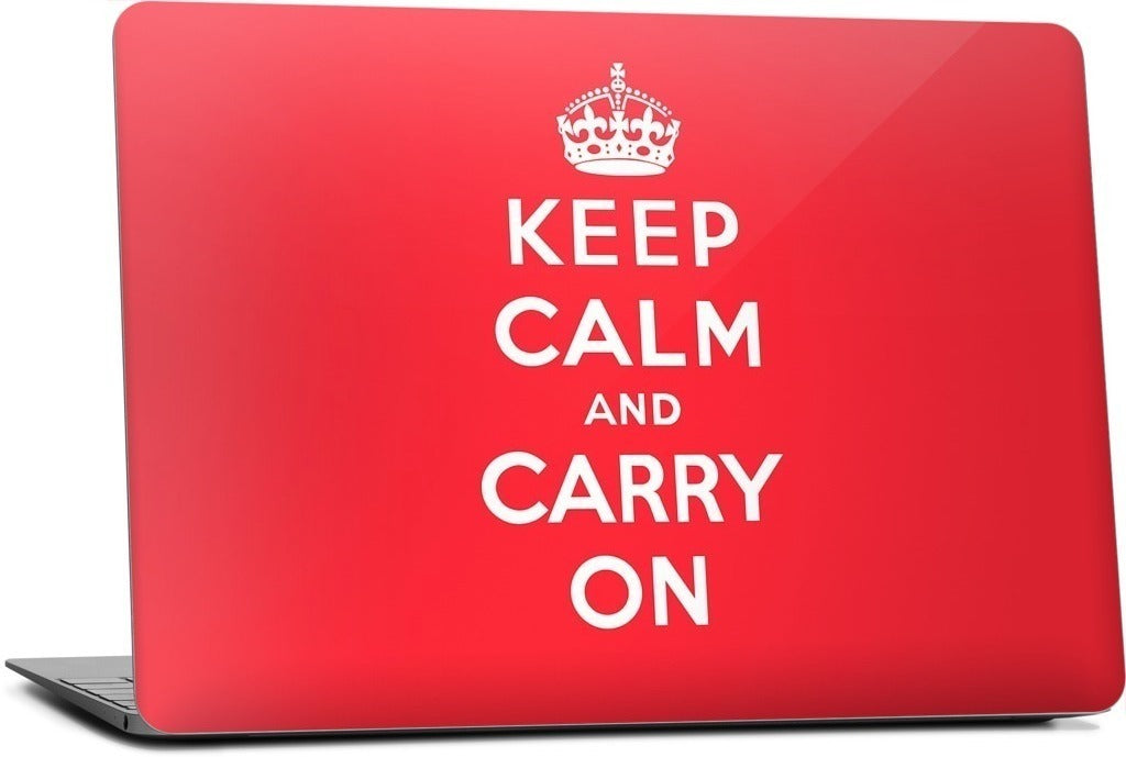 Keep Calm MacBook Skin