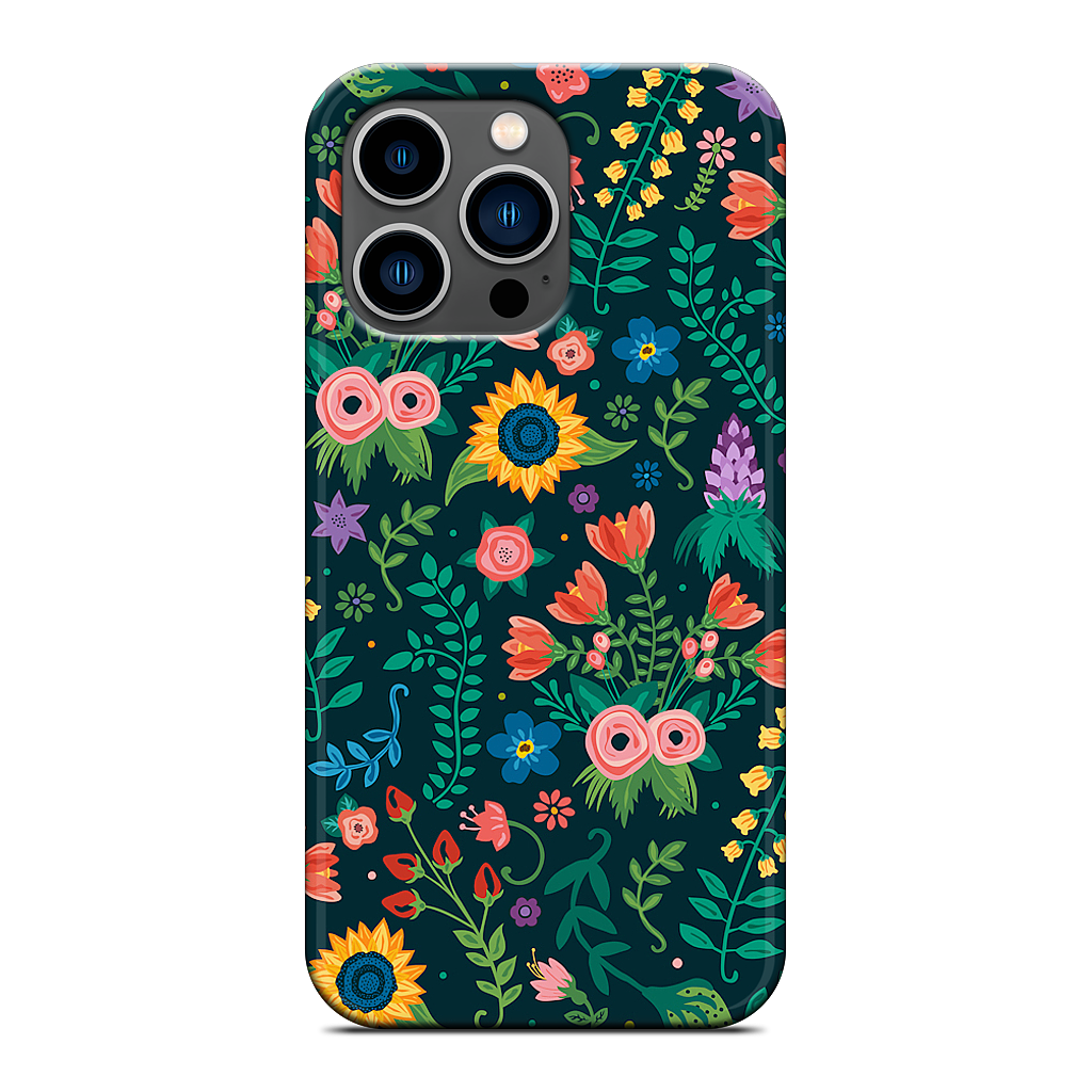 Floral Heart iPhone Case