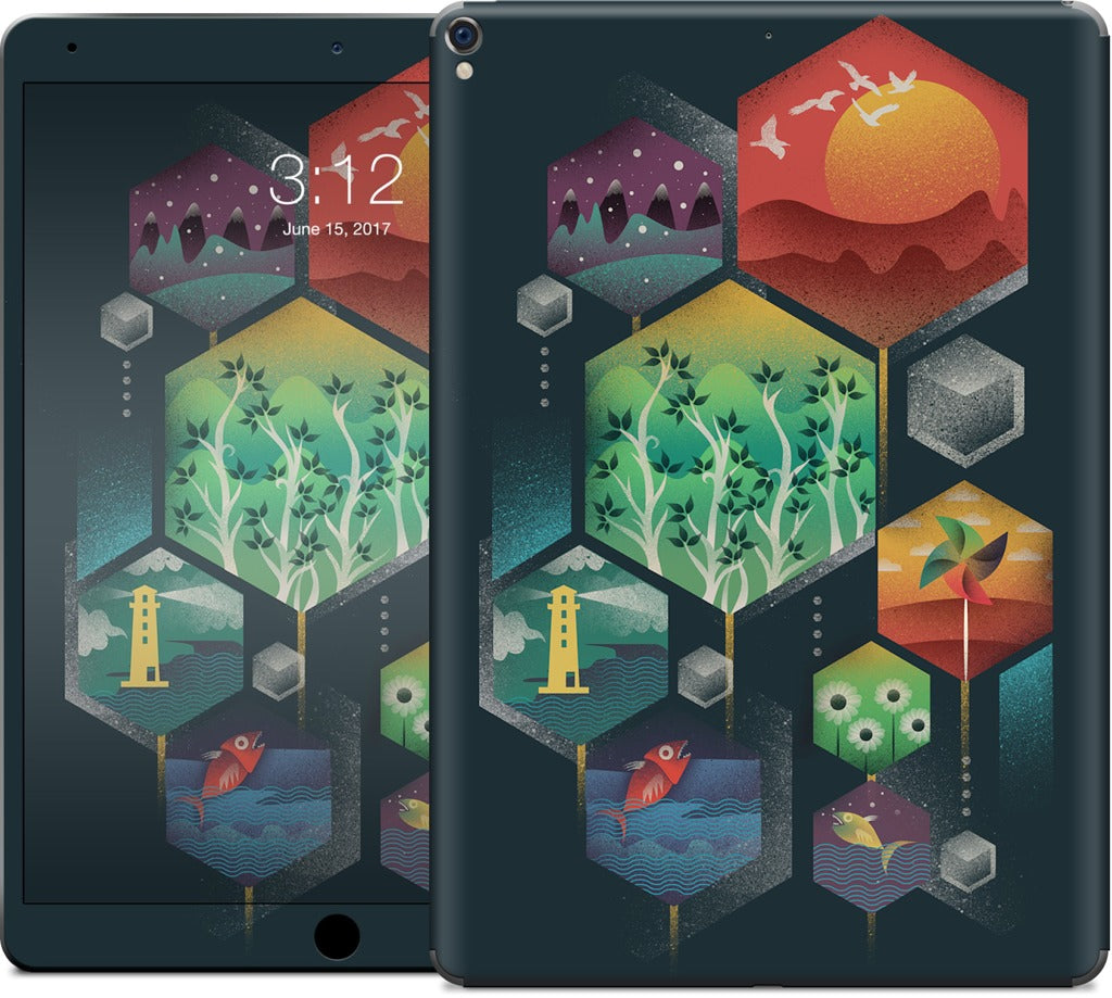 Geometrical Wonders iPad Skin