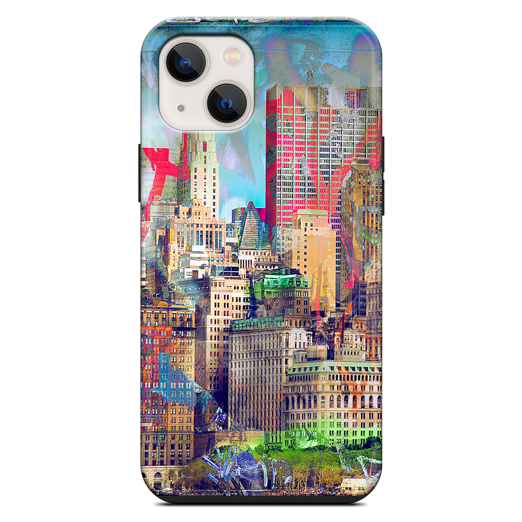 Graffiti Skyline iPhone Case