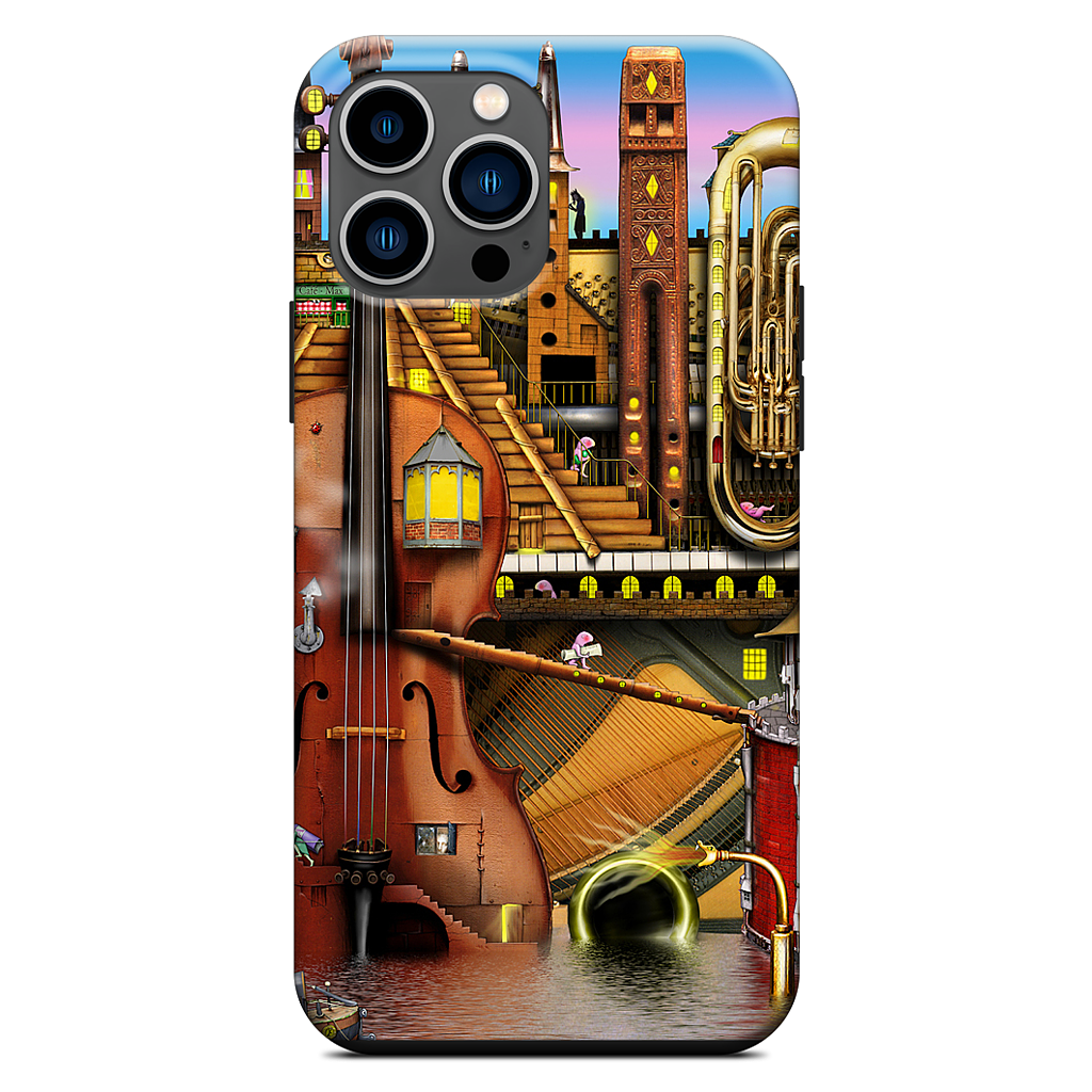 Music Castle iPhone Case
