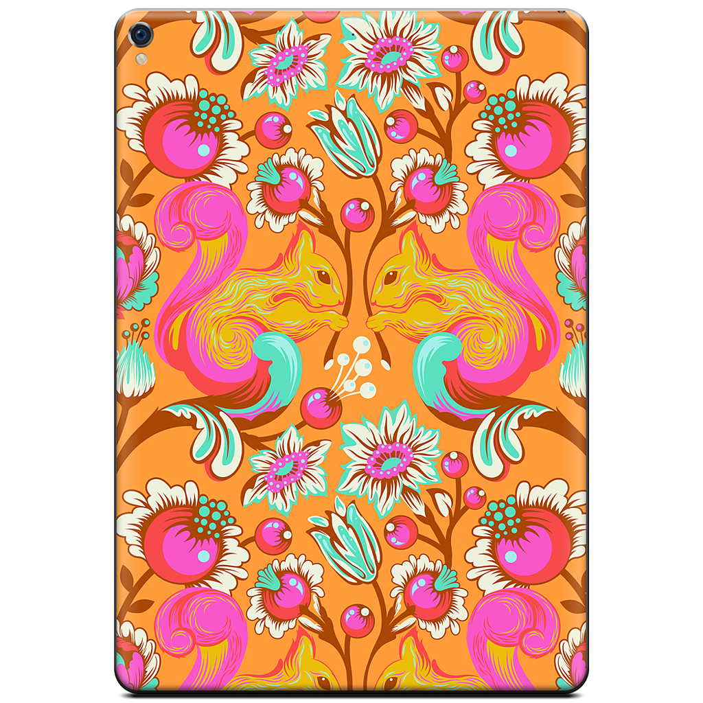 Squirrel Begonia iPad Skin