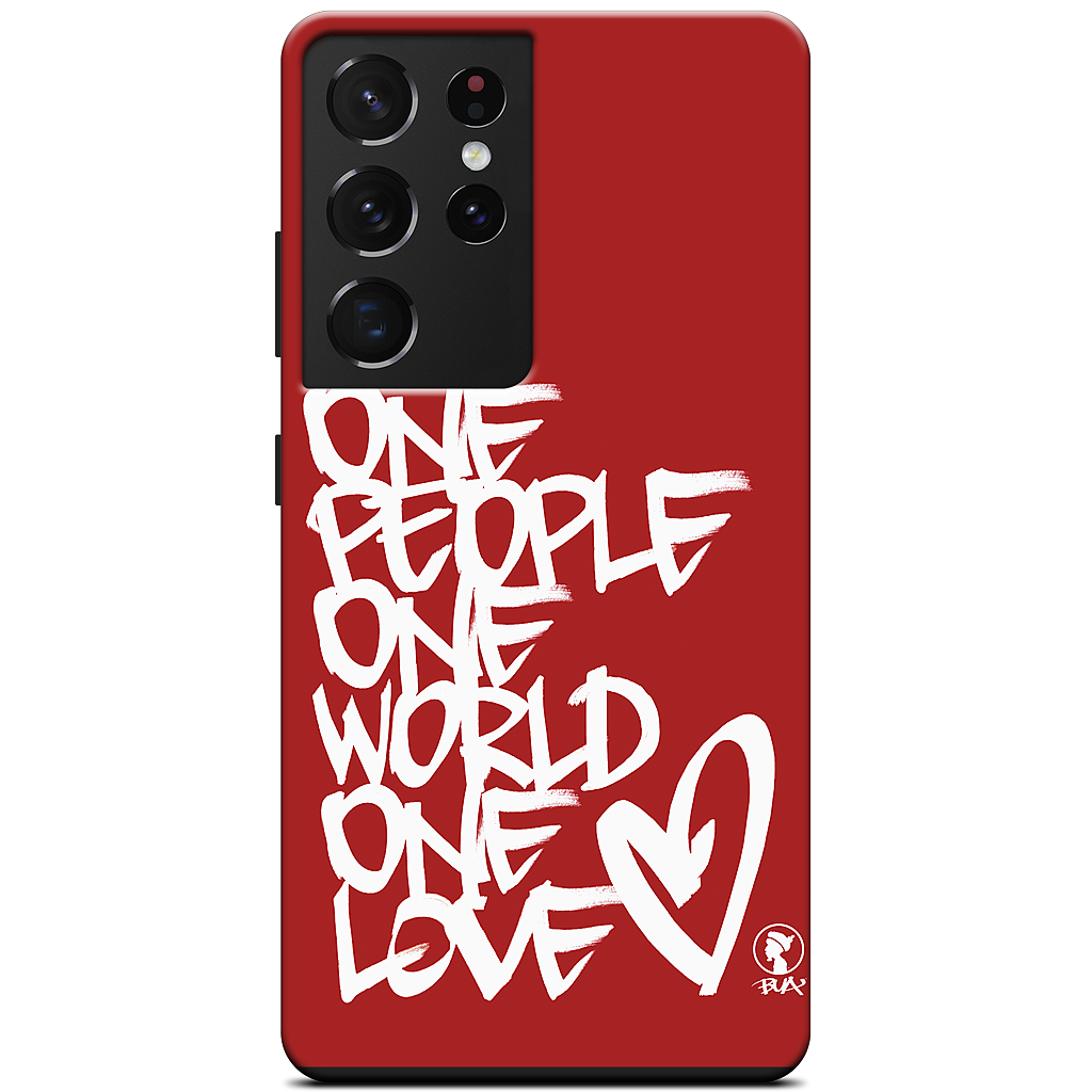 One People, One World, One Love Samsung Case