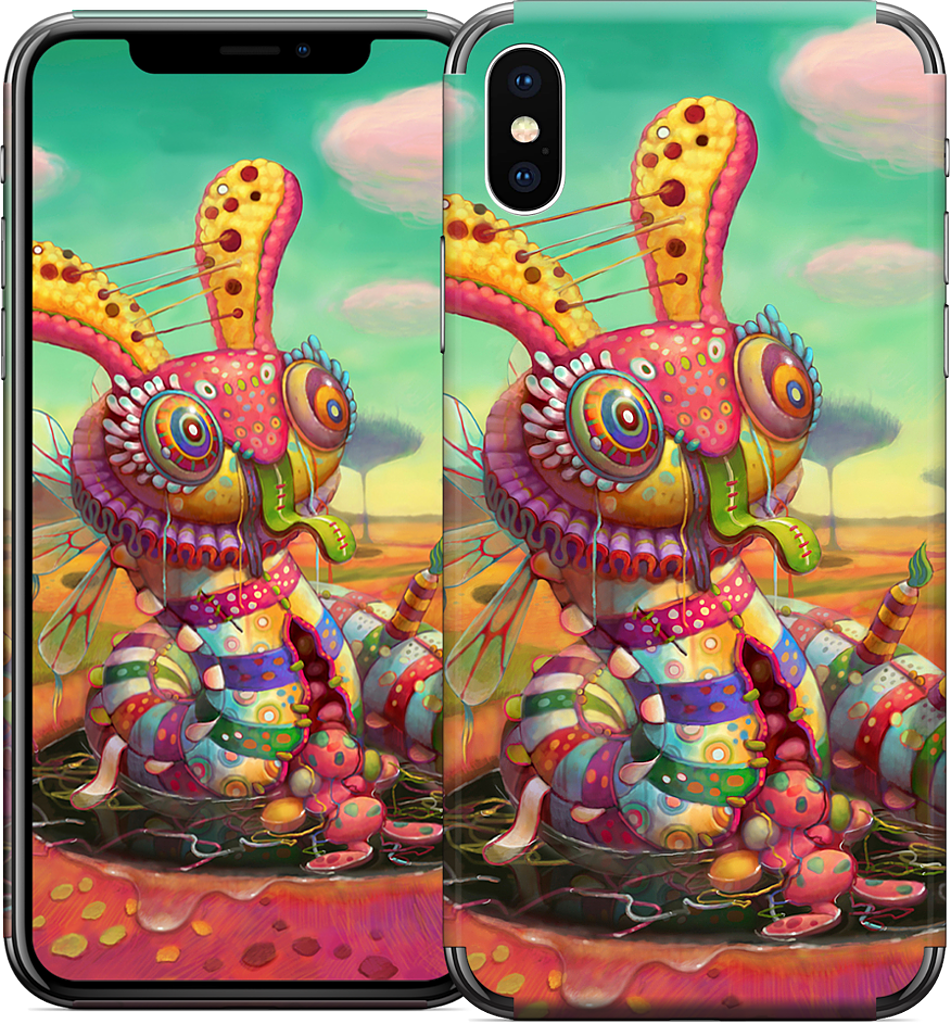 Happy World iPhone Skin
