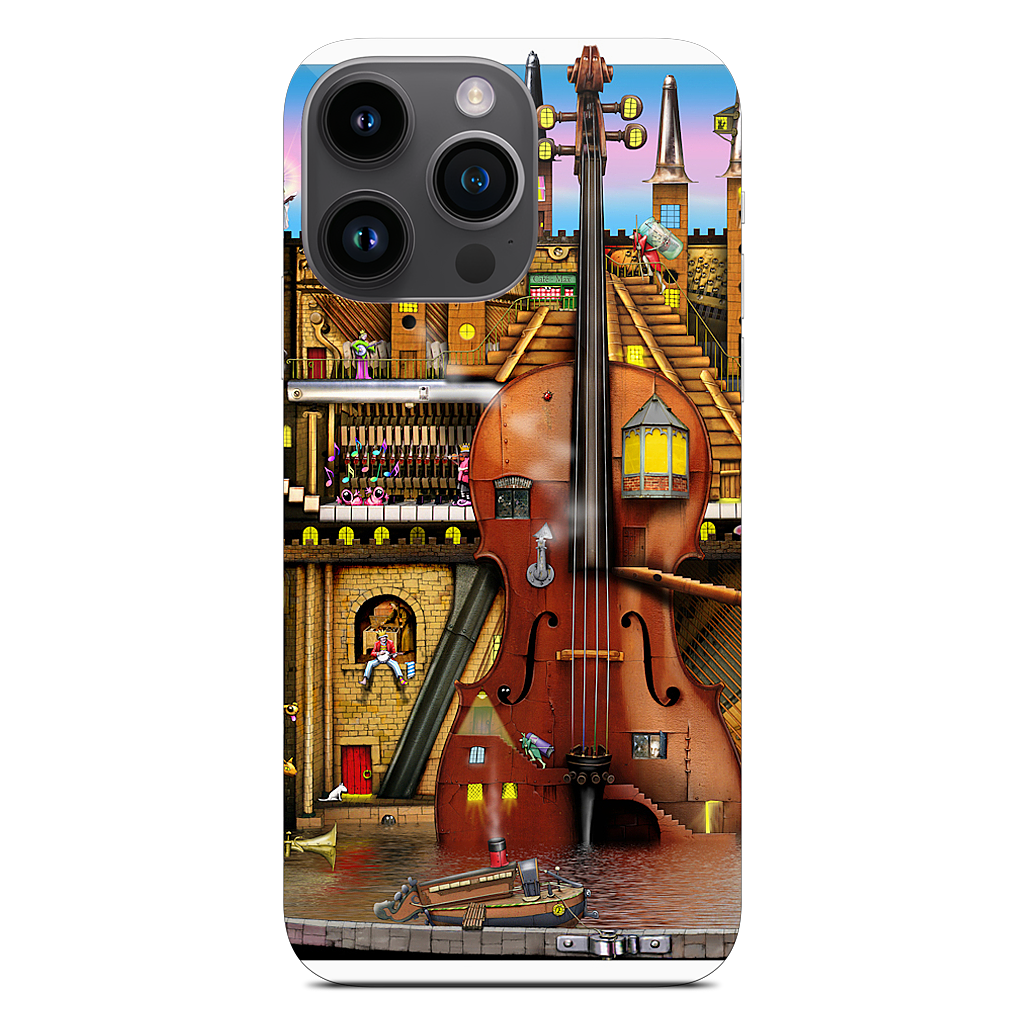 Music Castle iPhone Skin