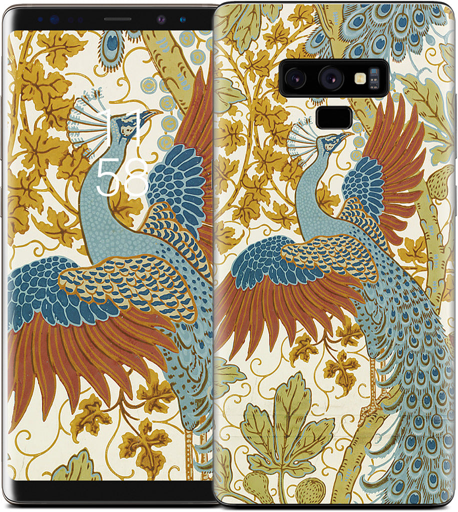 Fig and Peacock Samsung Skin