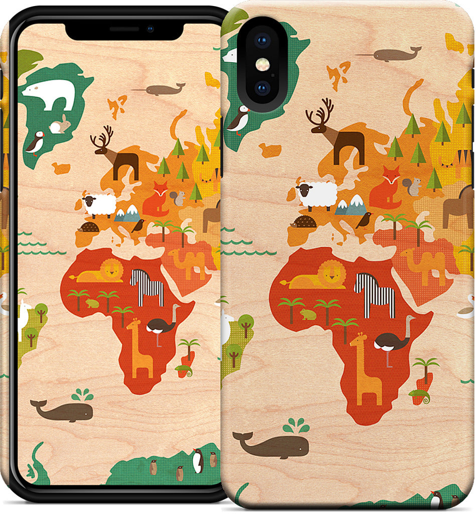 My World iPhone Case