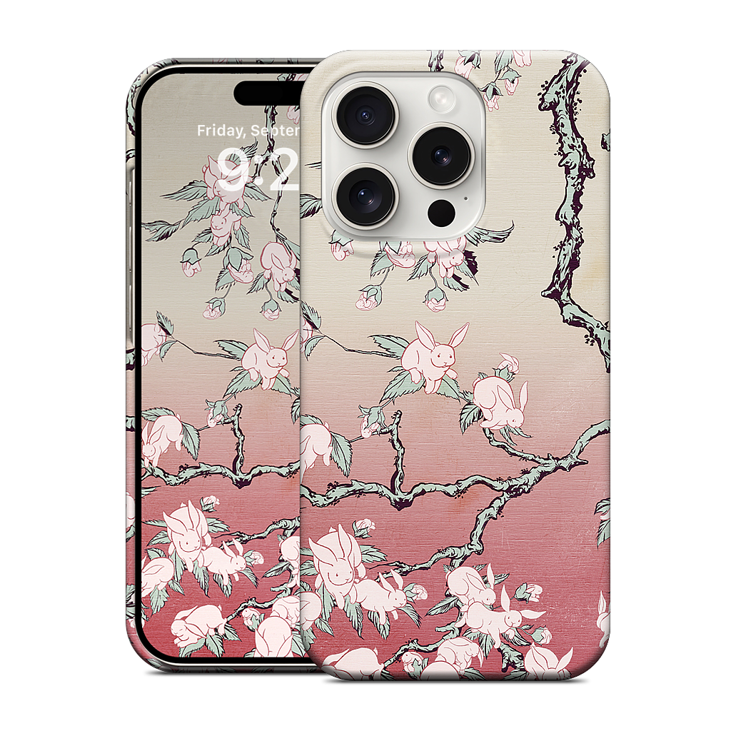 Bunny Blossom iPhone Case