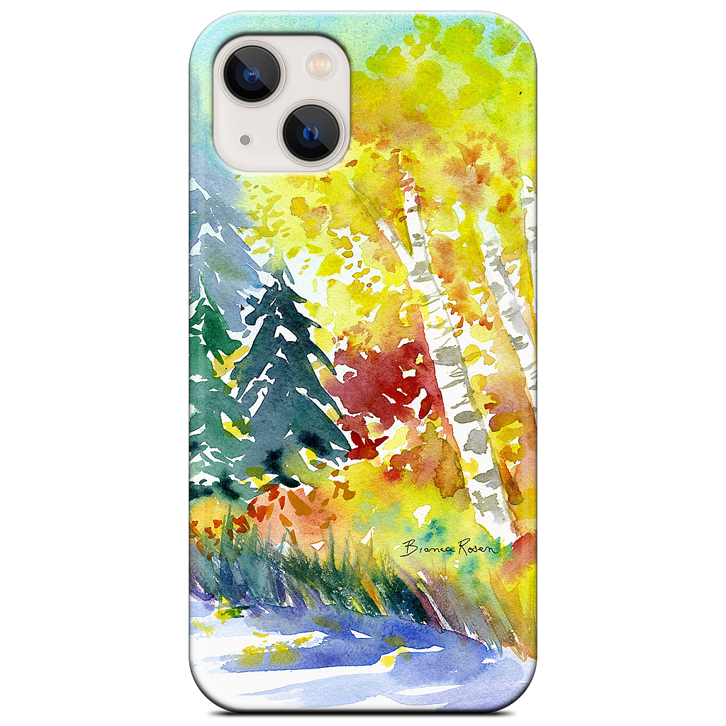 Fall Trees iPhone Case