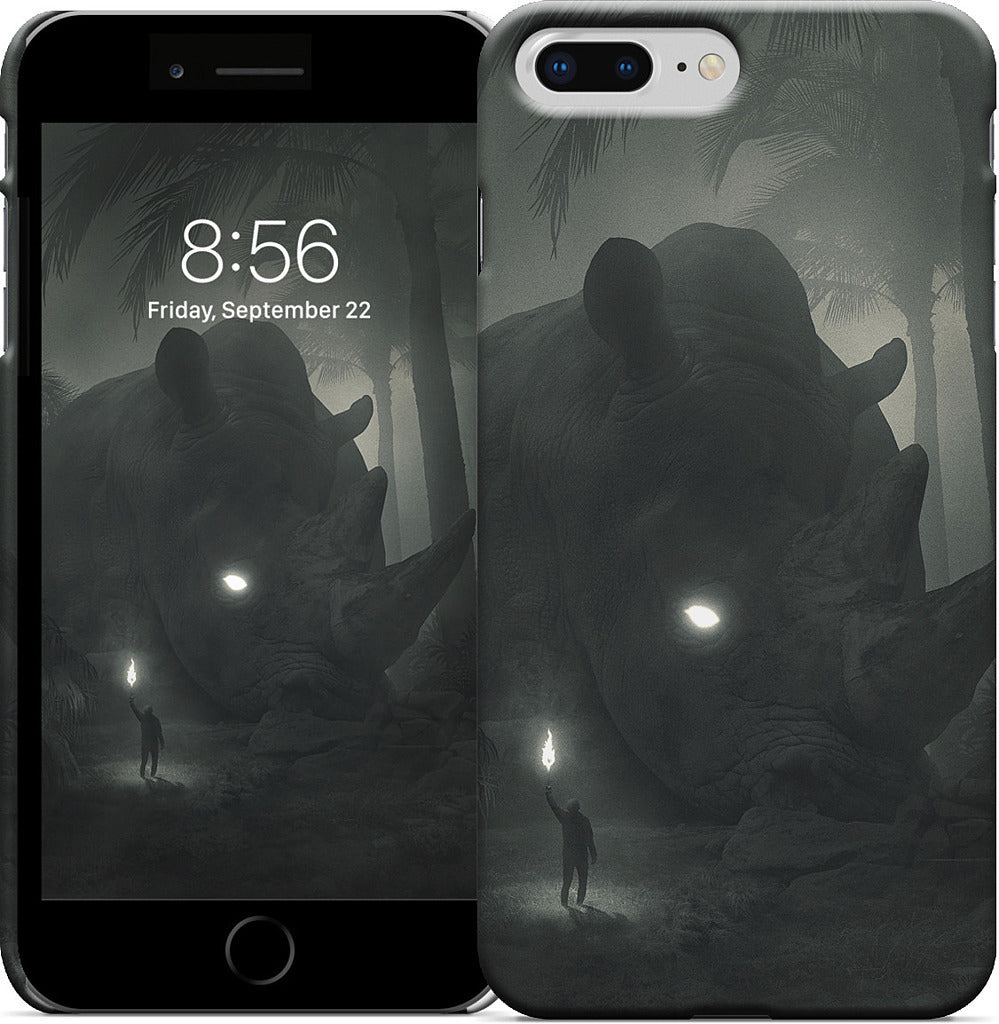 Face of Fear iPhone Case