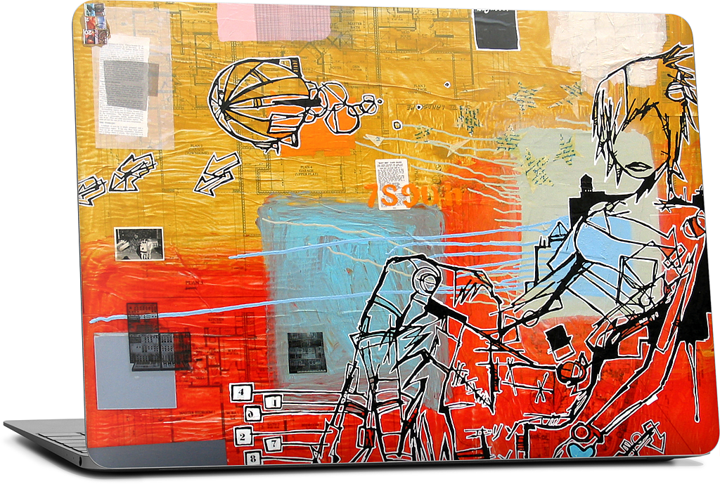 Blimp Girl MacBook Skin