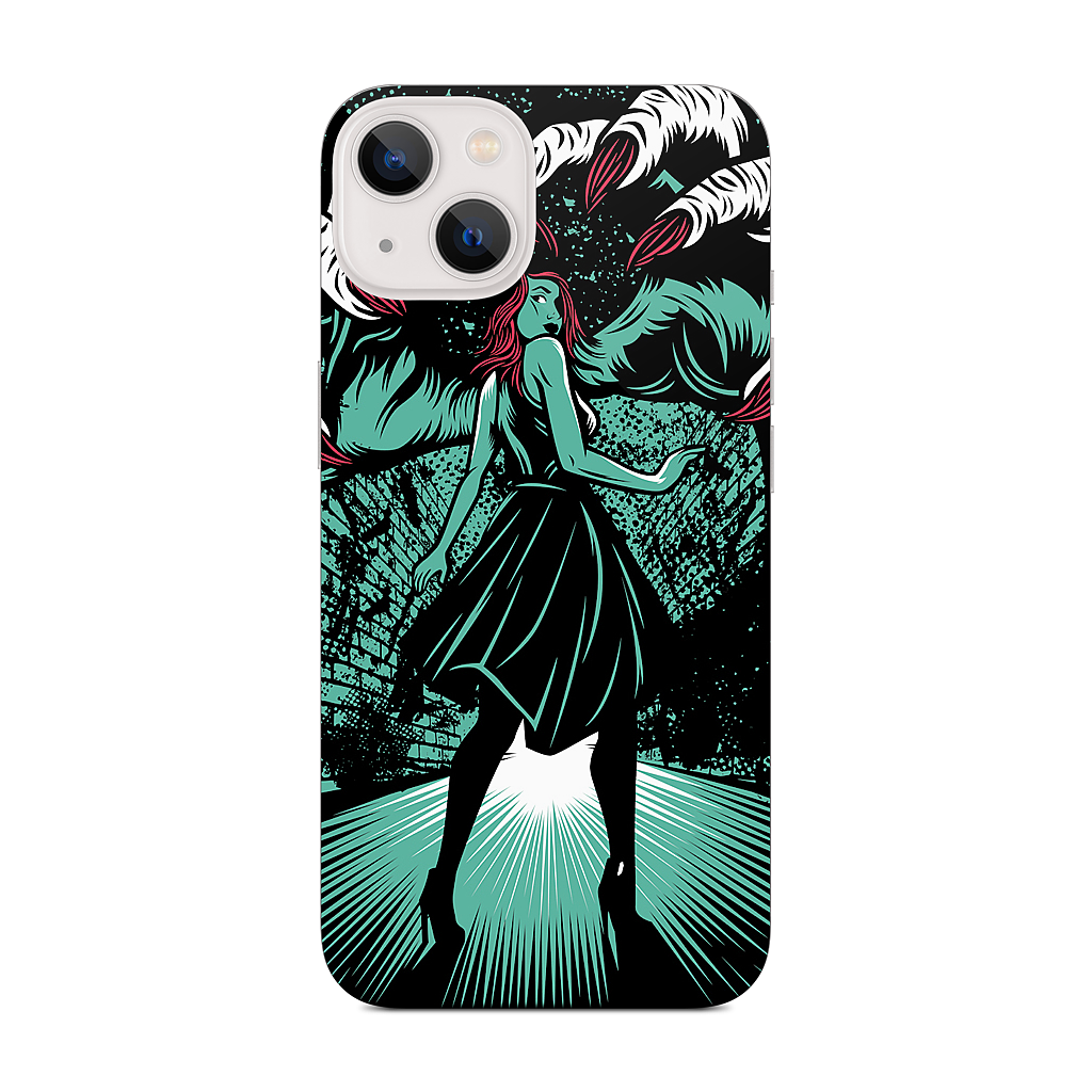 Molly vs The Zombie iPhone Skin