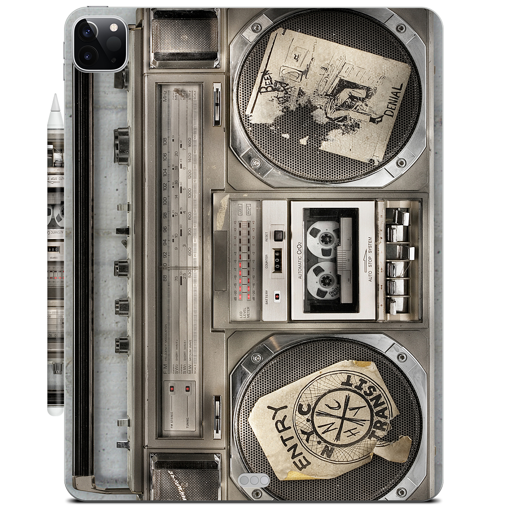 Boombox II iPad Skin