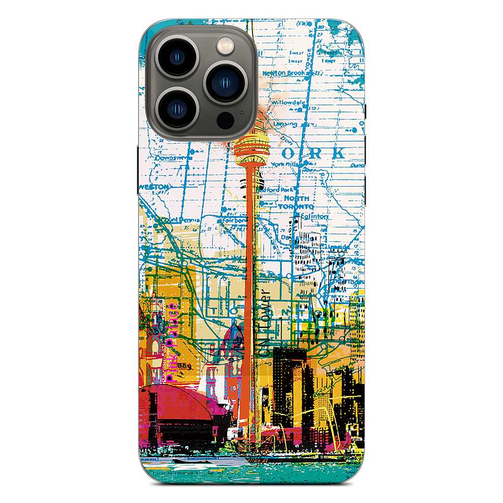 Toronto Skyline iPhone Skin