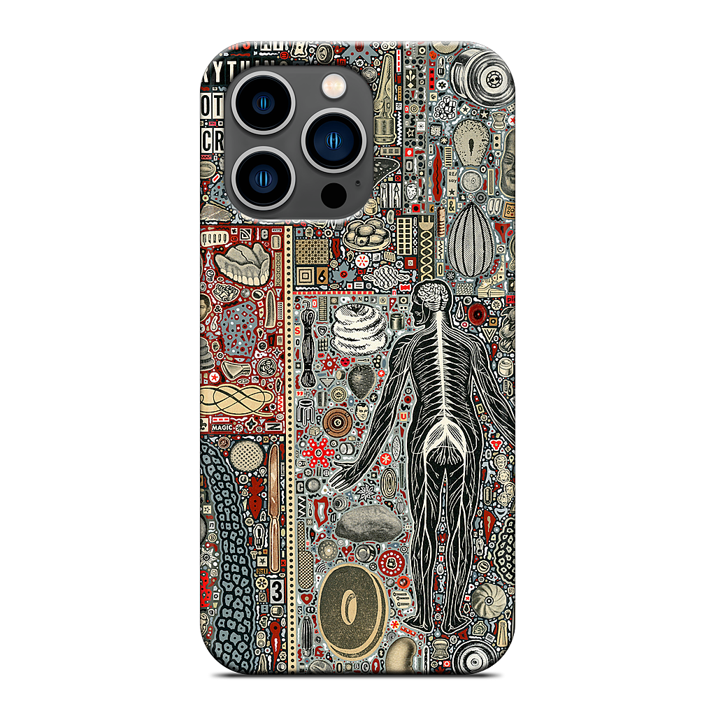 Everything and Nothing iPhone Case