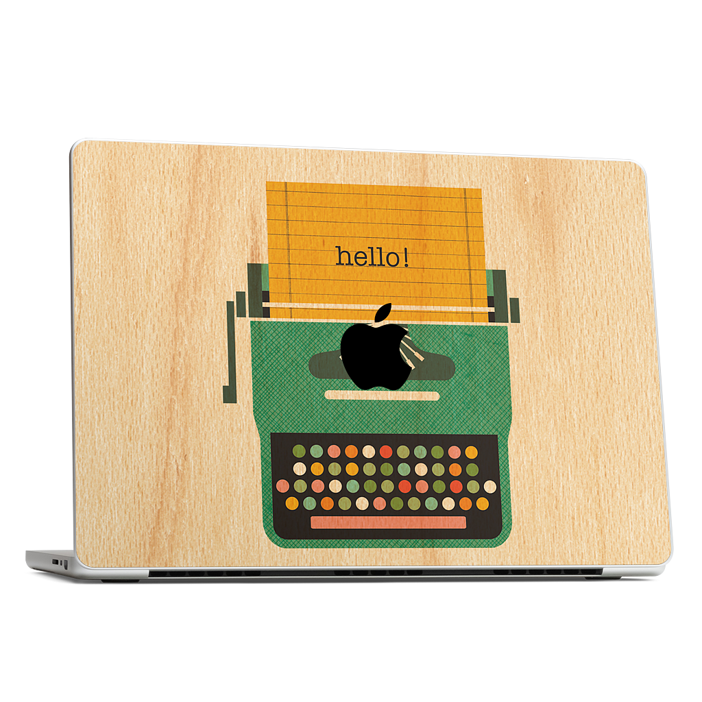 Typewriter MacBook Skin