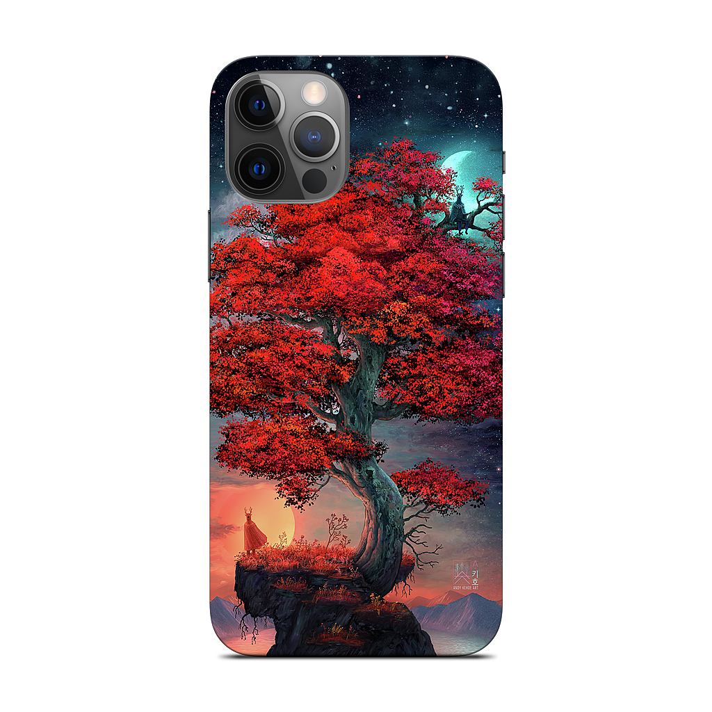 Light & Dark in Equal Parts iPhone Skin