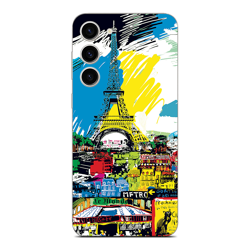 Paris Skyline Samsung Skin