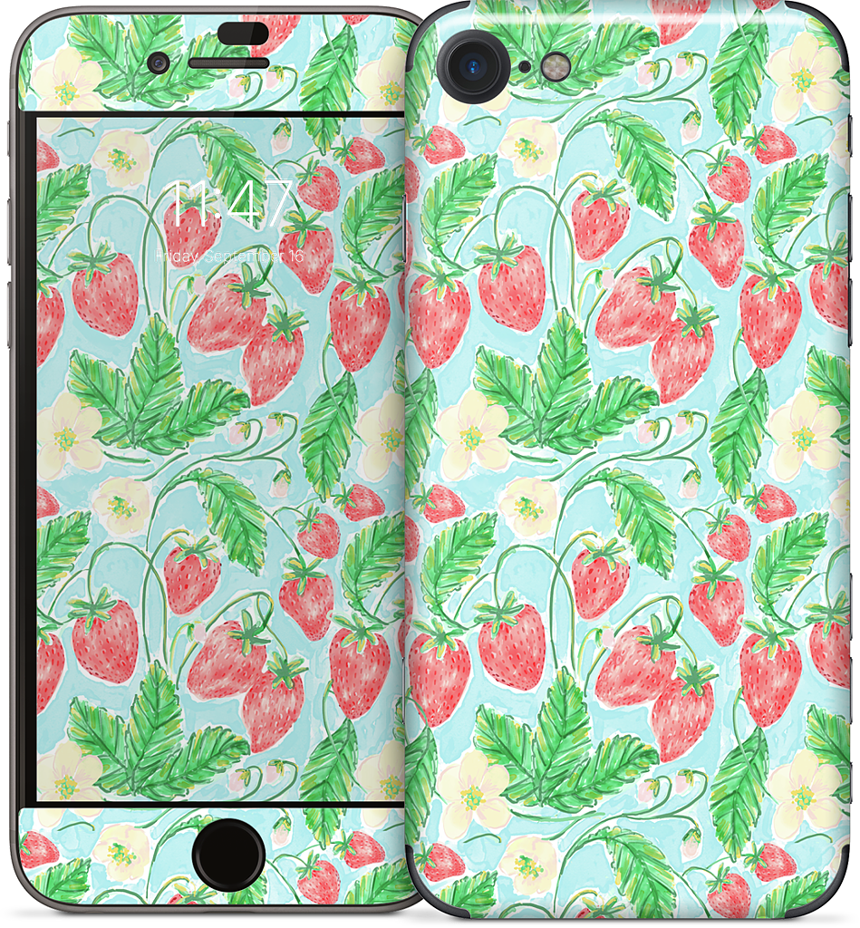 Wild Strawberries iPhone Skin