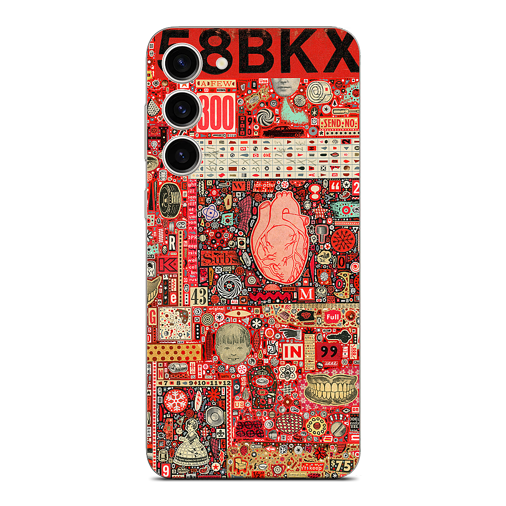 Big Numbers - Heart and Teeth Samsung Skin