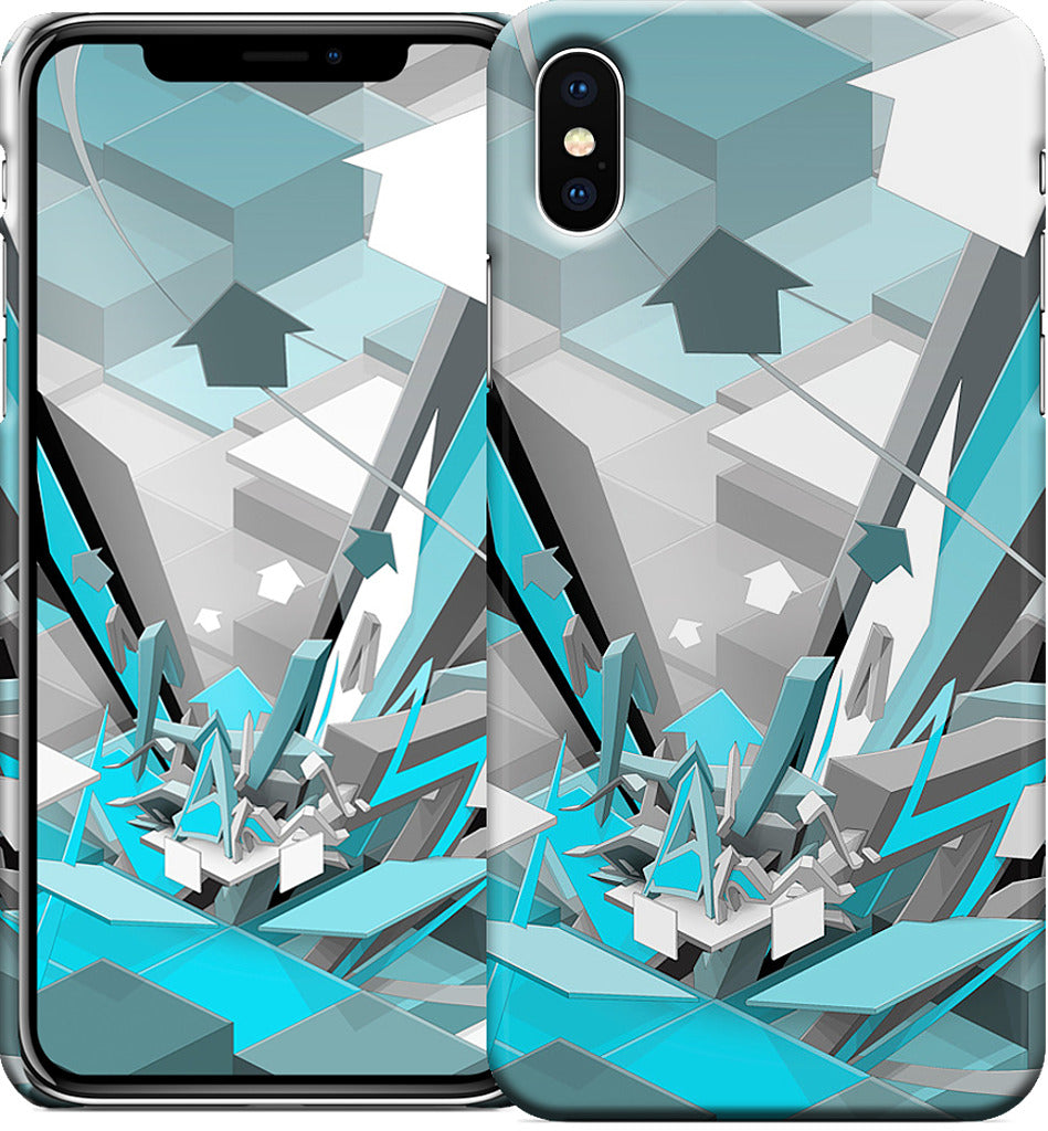 Up and Around iPhone Case
