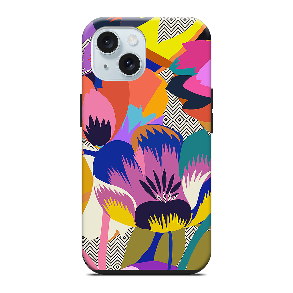 Among the Spring Flowers iPhone Case