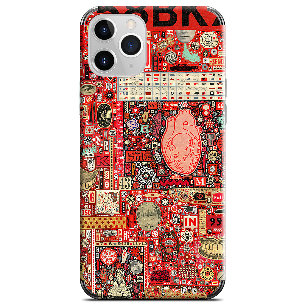 Big Numbers - Heart and Teeth iPhone Skin