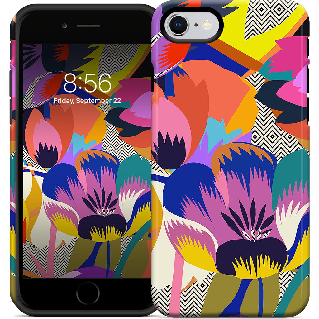 Among the Spring Flowers iPhone Case